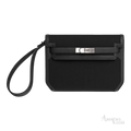 Hermès Depeche 25 Pouch – Noir / Noir - View 1