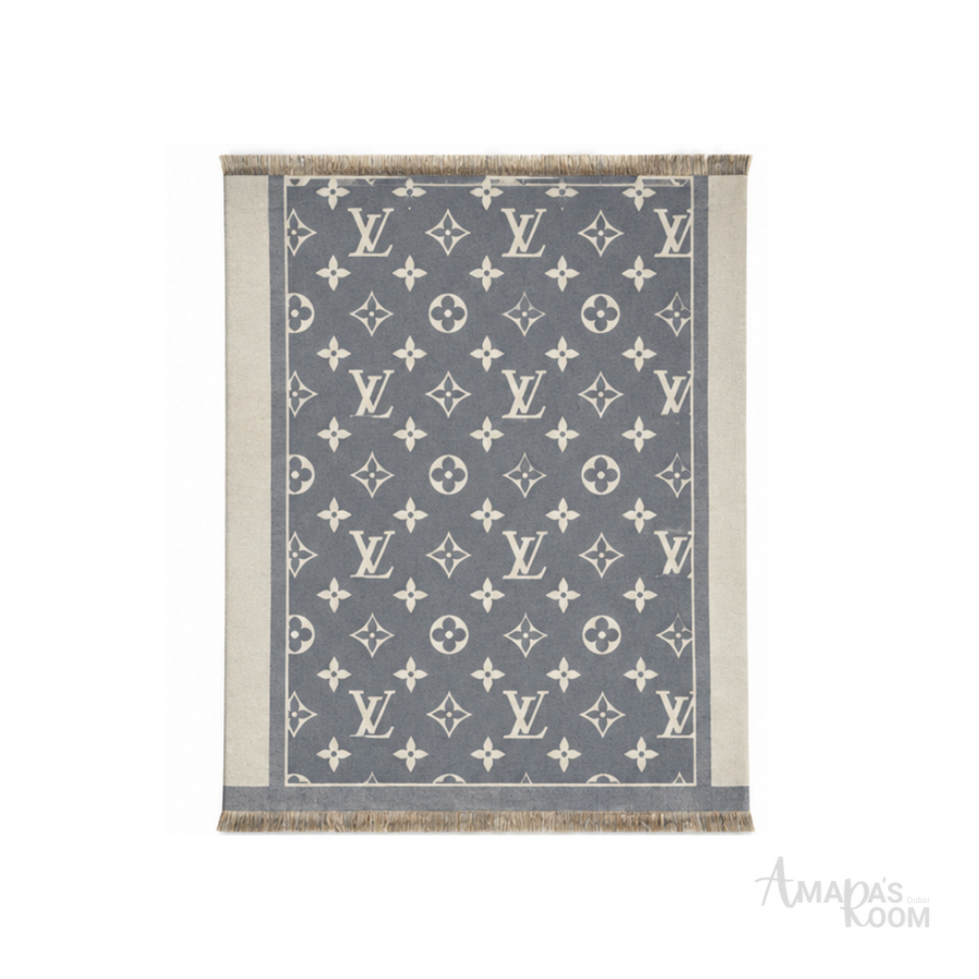 Louis Vuitton Scarf | Monogram Denim Slate Grey