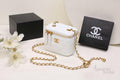 Chanel Mini Vanity Case – White & Gold-Tone - View 4