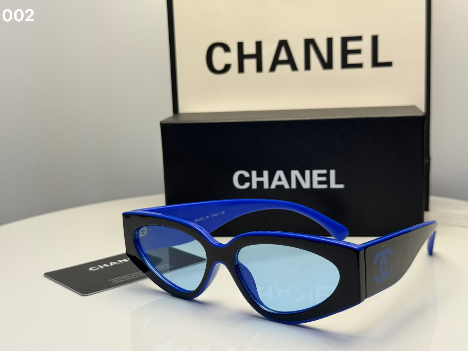 Chanel Sunglasses CH6056 – Black & Blue - View 3