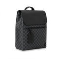 Louis Vuitton Backpack – Grey & Black - View 1