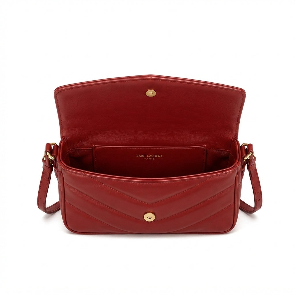 Saint Laurent Loulou Toy Bag – Red - View 2