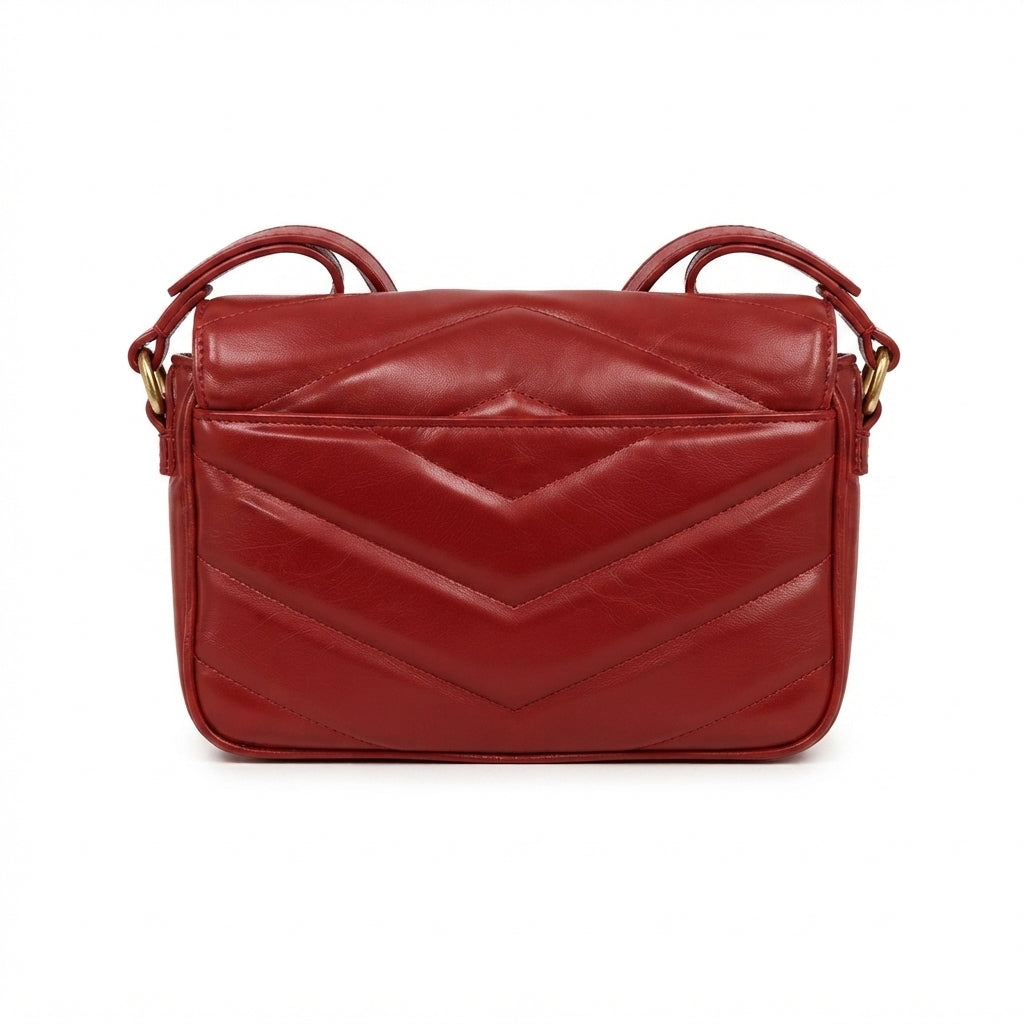 Saint Laurent Loulou Toy Bag – Red - View 4