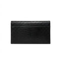 Saint Laurent Uptown Pouch – Crocodile-Embossed Black - View 2