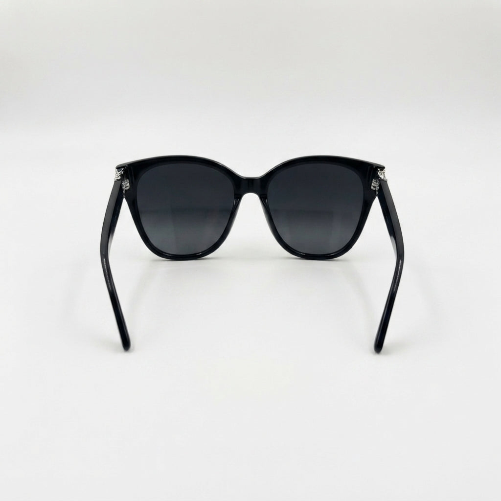 Saint Laurent Sunglasses Black Acetate - View 3
