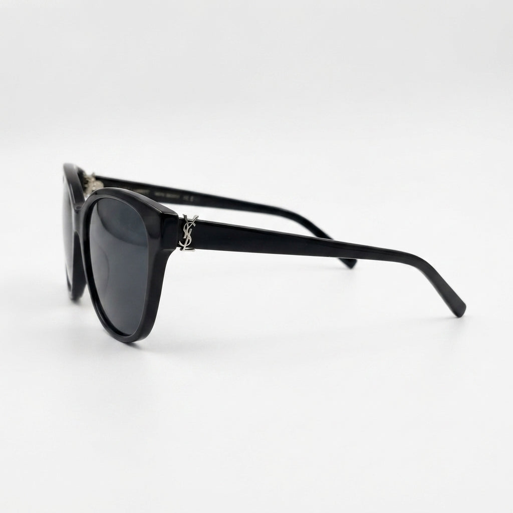 Saint Laurent Sunglasses Black Acetate - View 2