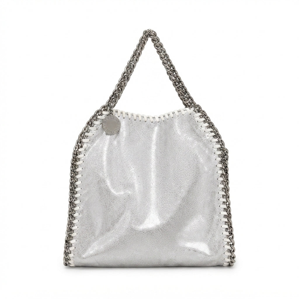 Stella McCartney Falabella Bag – White & Silver - View 1