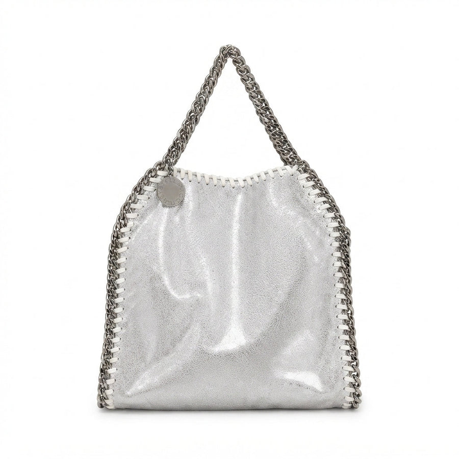 Stella McCartney Falabella Bag – White & Silver - View 1