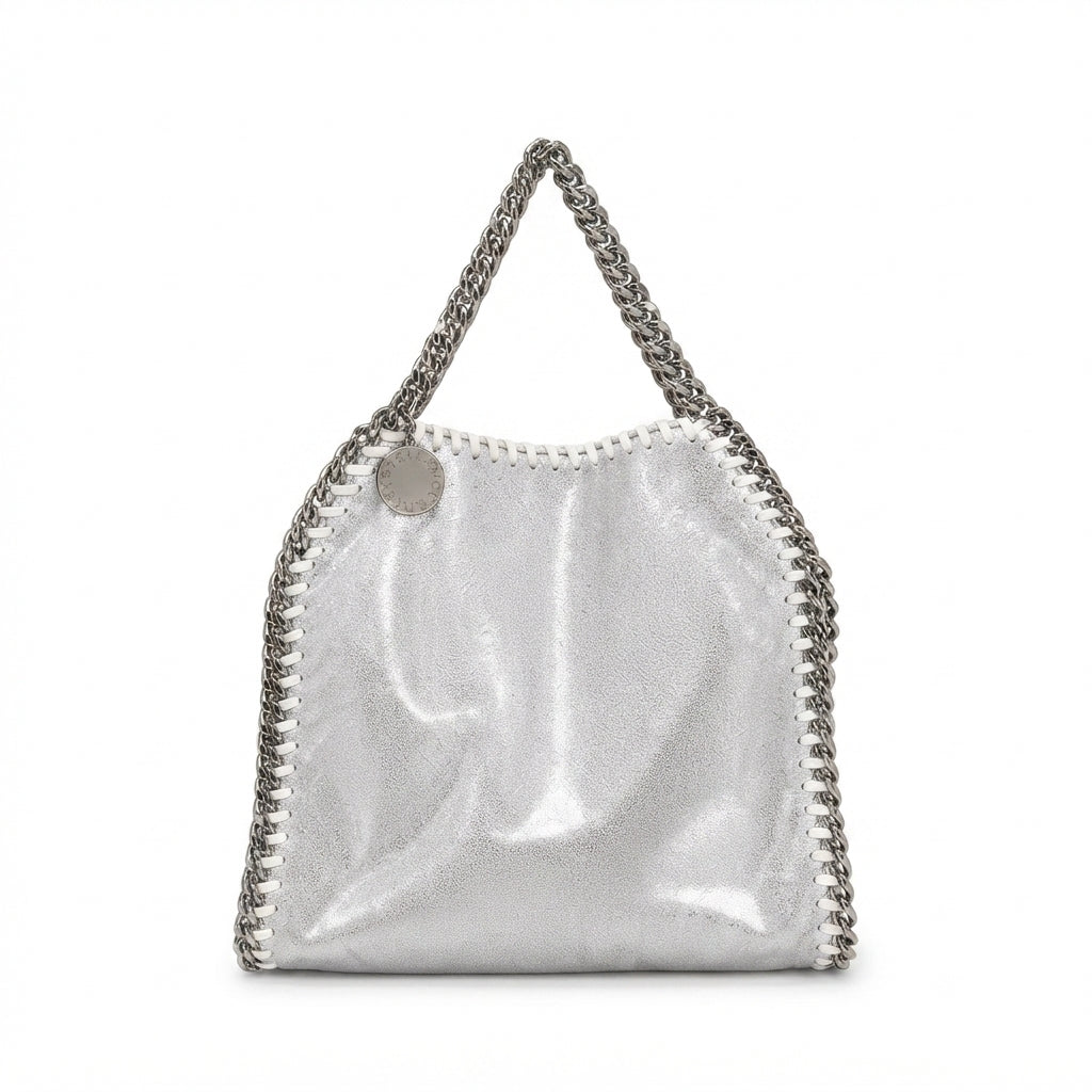 Stella McCartney Falabella Bag – White & Silver - View 2