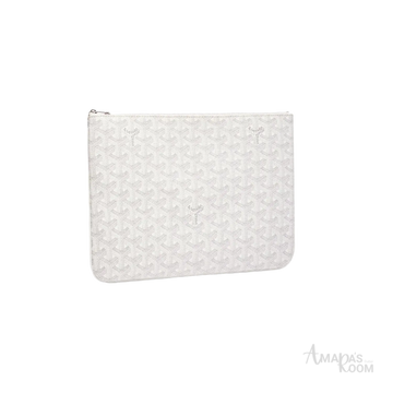 Goyard Senat Pouch – White - View 1