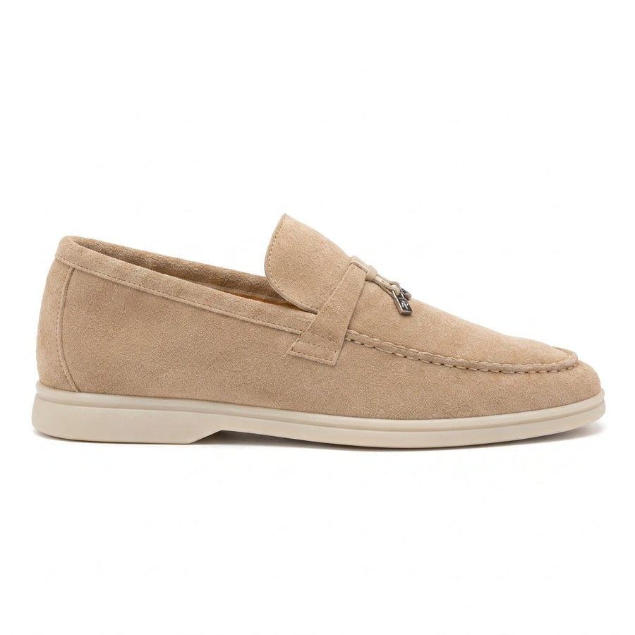 Loro Piana Suede Sneakers – Beige - View 1