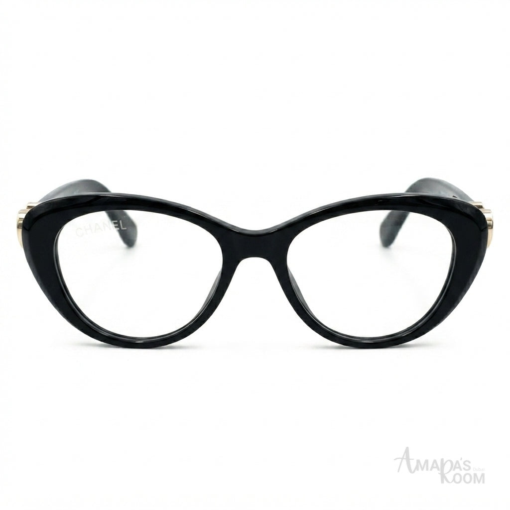Chanel Cat-Eye Optical Frames – Black - View 1