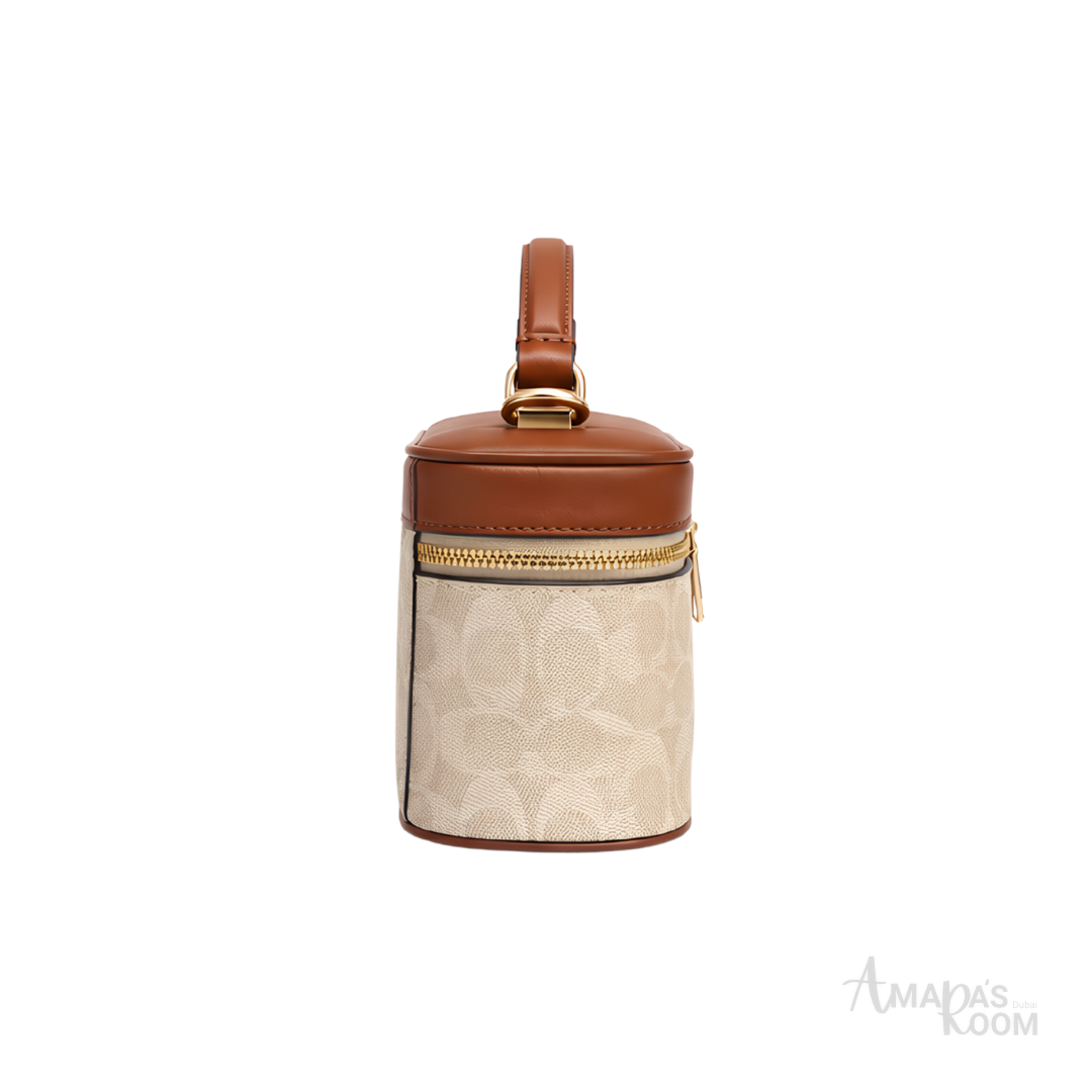 Coach Vanity Case Crossbody Bag – Nude & Brown - View 3