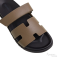 Hermès Chypre Sandals – Étoupe - View 2