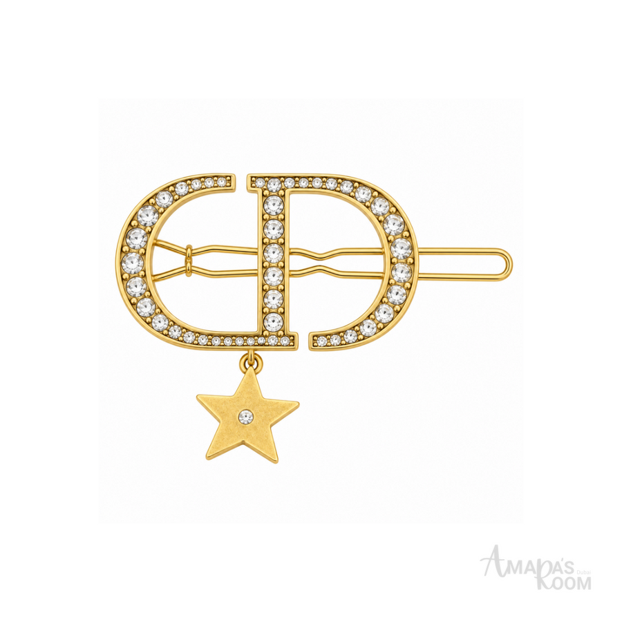 Dior Jewelry | Hairclip Toned Star Gold