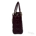 Dior Small Bag – Burgundy with Gold-Tone Hardware - View 4