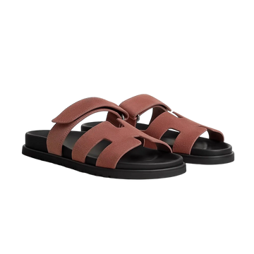 Hermès Chypre Sandals – Rose Antique - View 1