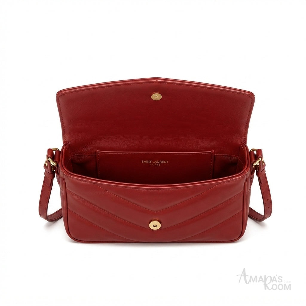 Saint Laurent Loulou Toy Bag – Red - View 2