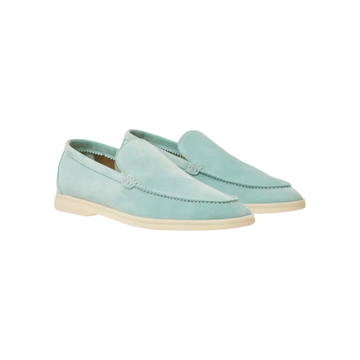 Loro Piana Summer Walk Loafers – Acquamarina - View 1