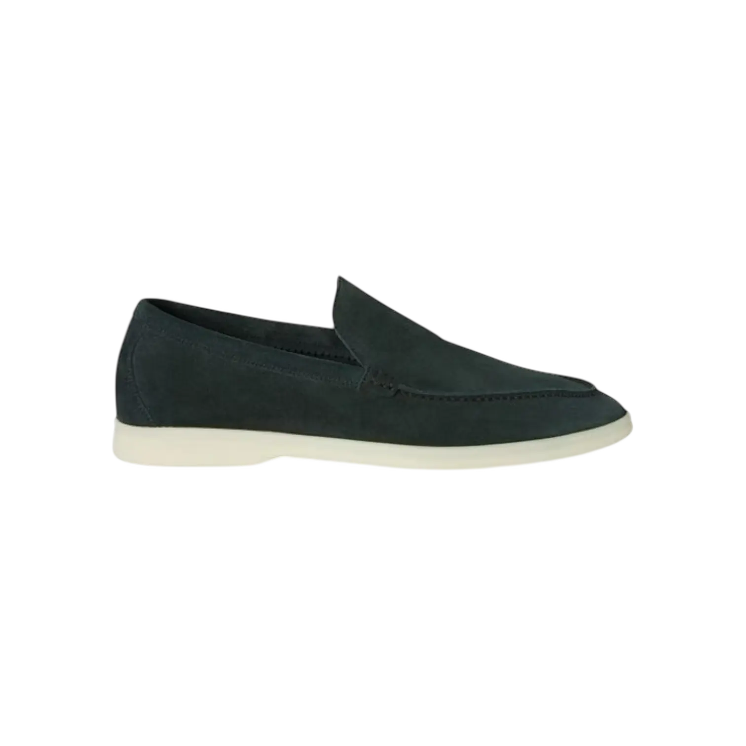 Loro Piana Summer Walk Loafers – Dark Green - View 2