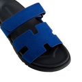 Hermès Chypre Sandals – Bleu Smalt - View 2