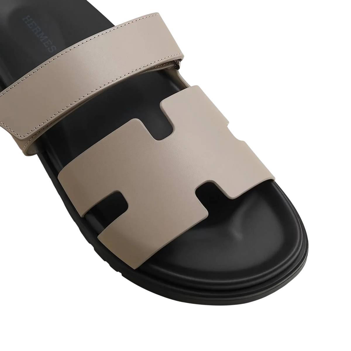 Hermès Chypre Sandals – Beige Galet - View 2
