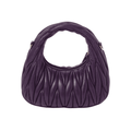 MIUMIU Wander matelassé nappa leather hobo mini-bag 
