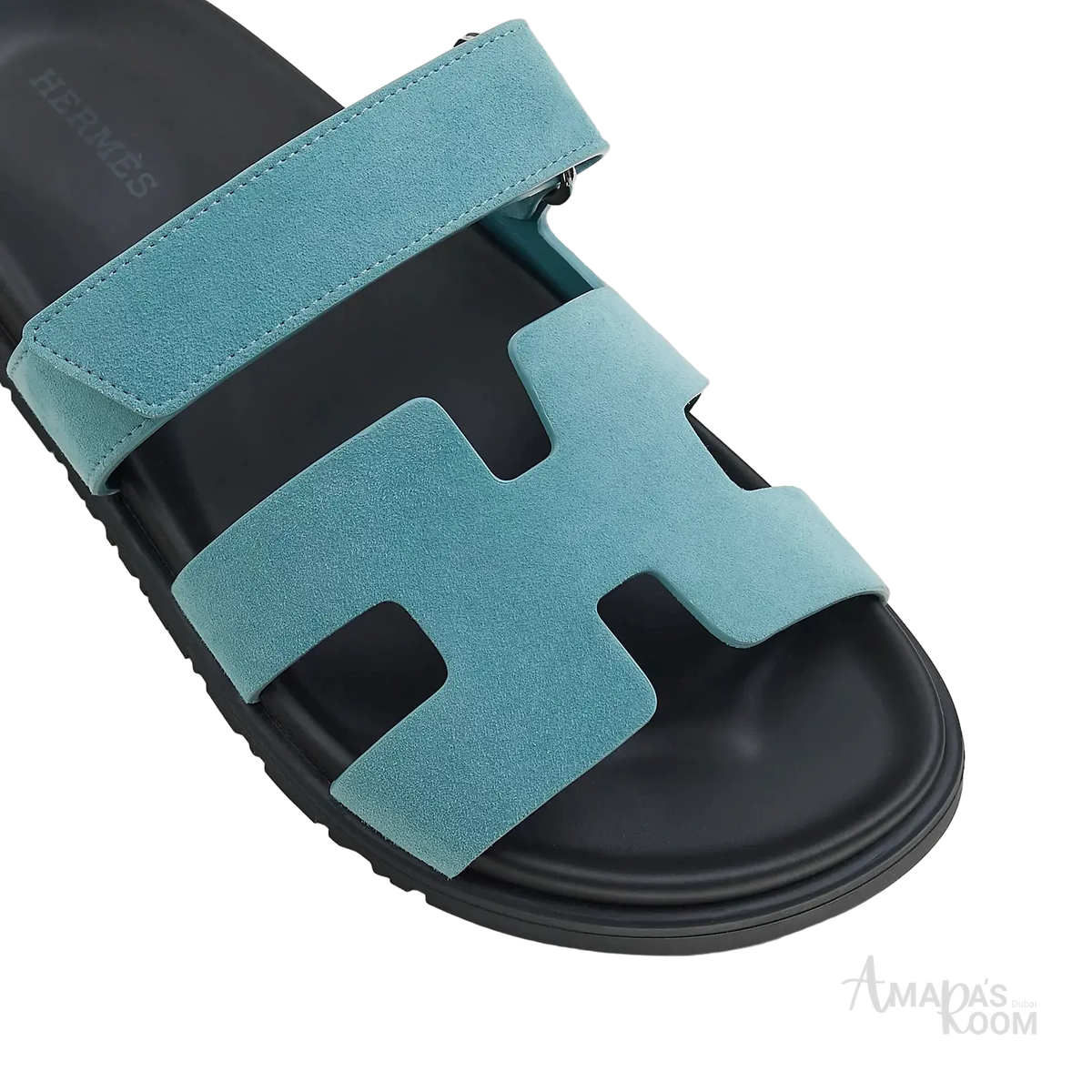 Hermès Chypre Sandals – Bleu Minéral - View 2