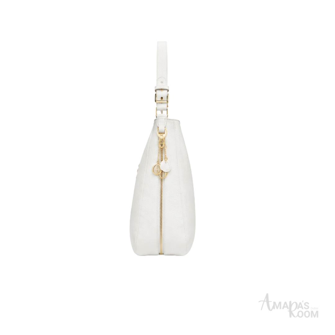 Dior Hobo Shoulder Bag – White - View 3