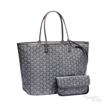 Goyard Saint Louis Tote Bag PM – Grey - View 1