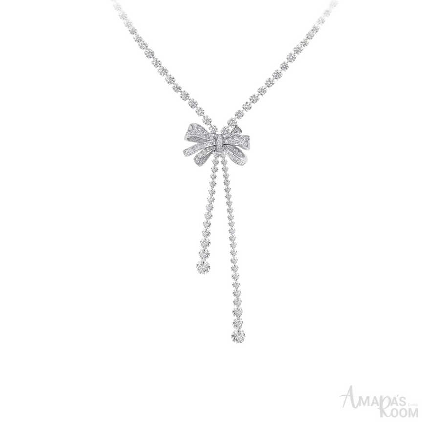 Graff Jewelry | Tilda’s Bow Set White/Silver
