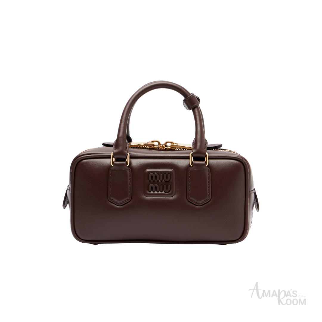 Miu Miu Bag | Arcadie Top-Handle Dark Brown