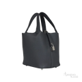 Hermès Picotin Lock 18 Bucket Bag – Ardoise Clemence Palladium Hardware - View 2