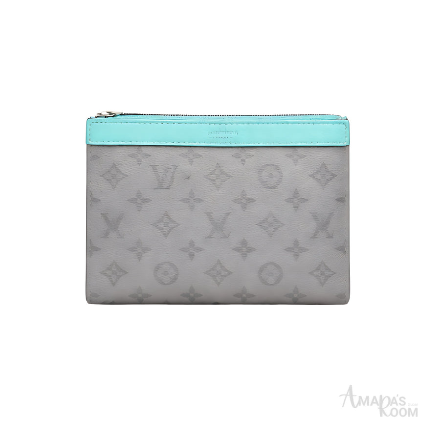 Louis Vuitton Wallet | Louis Vuitton Gaston Wearable Sea Green - View 1