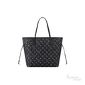 Louis Vuitton Neverfull Tote Bag – Black & Grey - View 3