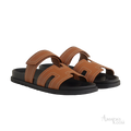 Hermès Chypre Sandals – Naturel - View 1