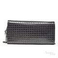 Dior Micro-Cannage Wallet – Metallic Black - View 1