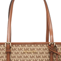 Michael Kors Signature Canvas Bag – Brown - View 2