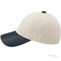 Berluti | Herringbone & Leather Visor Baseball Cap - View 3