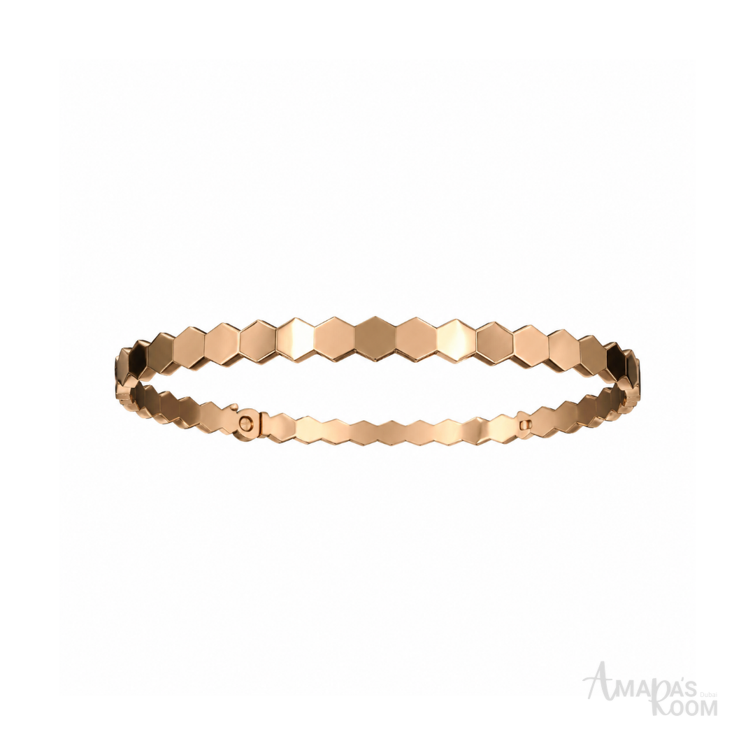 Chaumet Honeycomb Rose Gold Set