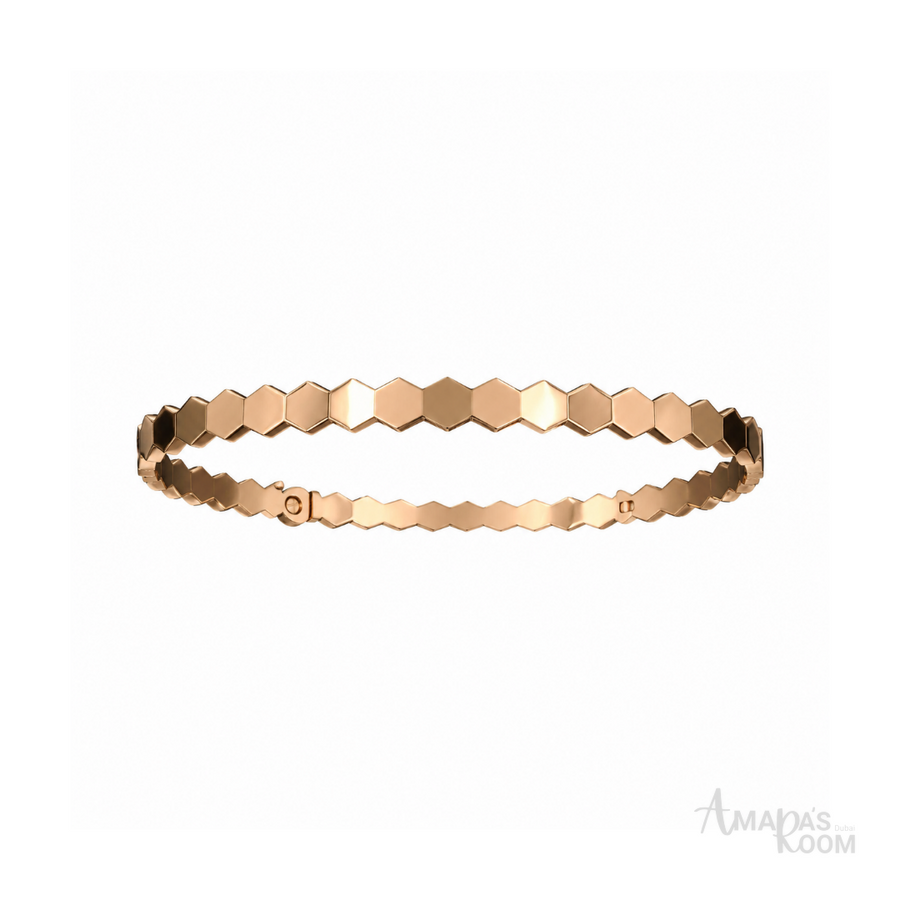 Chaumet Honeycomb Rose Gold Set