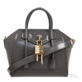 Givenchy Mini Antigona Lock Bag – Grey - View 1