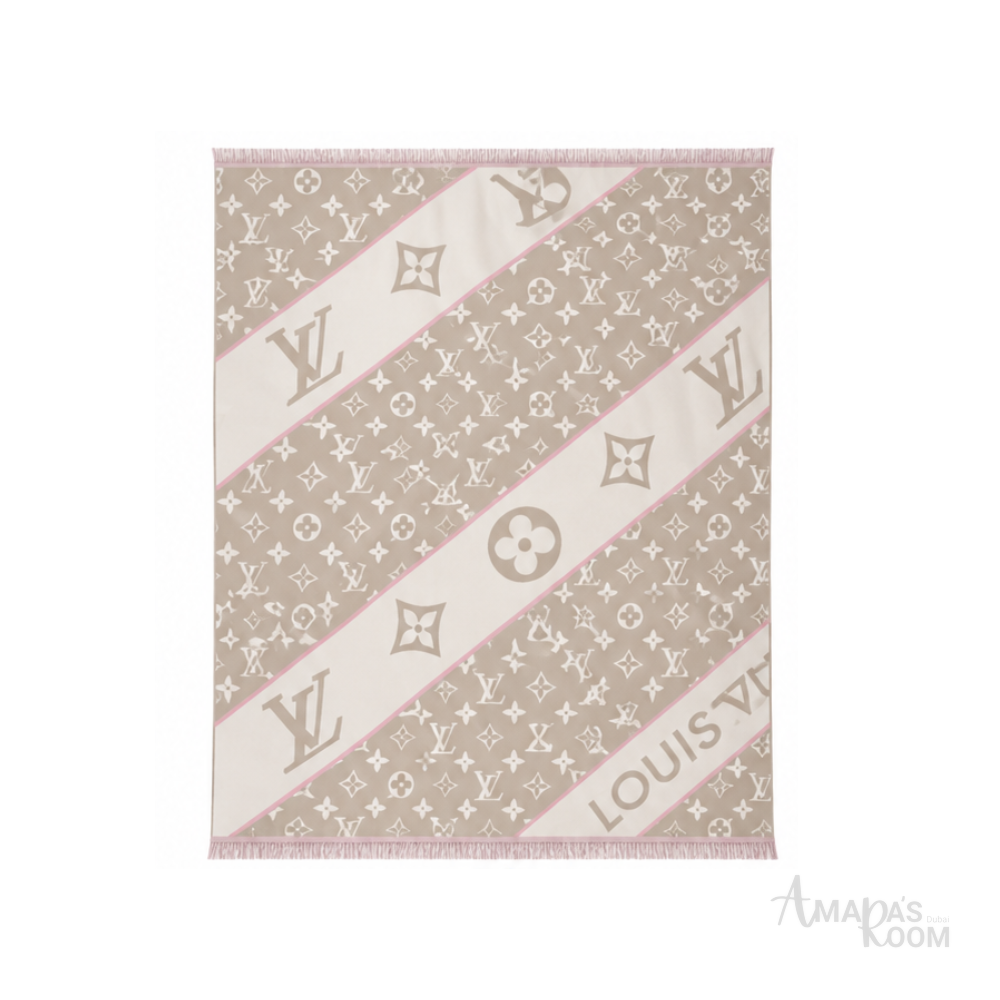 Louis Vuitton Scarf | Monogram Shawl Beige
