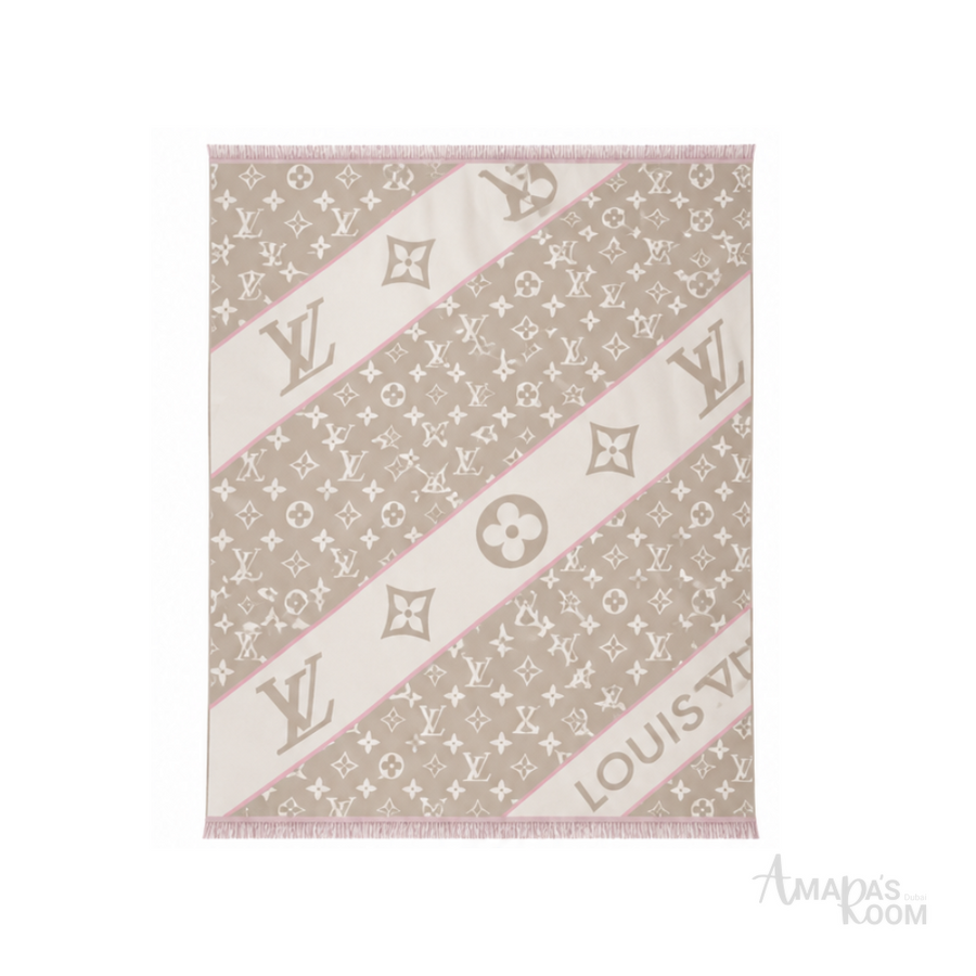 Louis Vuitton Scarf | Monogram Shawl Beige