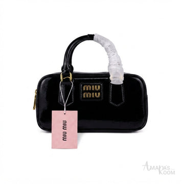 Miu Miu Bag | Mini Bowling Black Patent