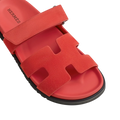 Hermès Chypre Sandals – Rose Vermillon - View 2