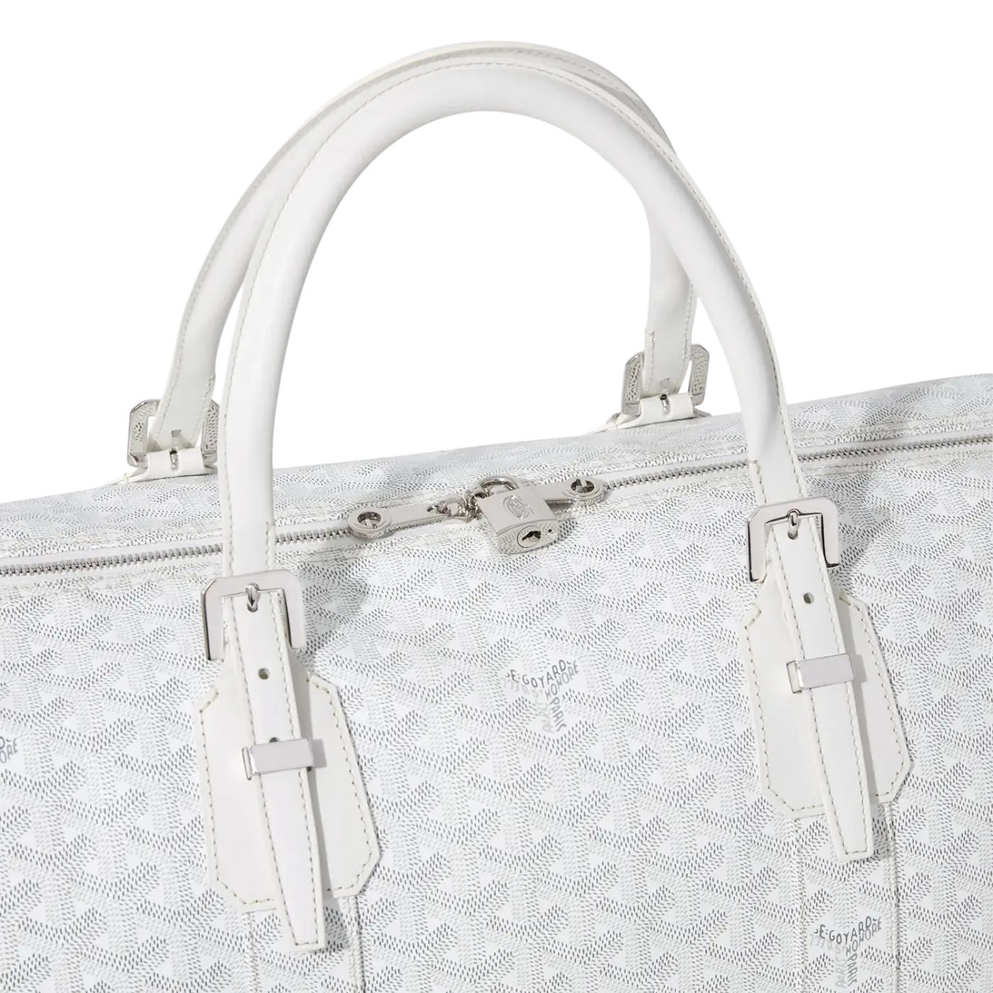 Goyard Boston 50 Bag White - View 2