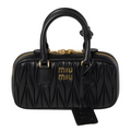 MIUMIU Arcadie matelassé nappa leather-bag 