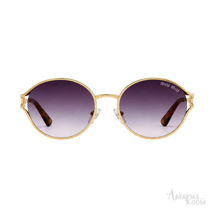 Miu Miu Sunglasses MU 52YS Oval Purple – product view
