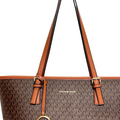 Michael Kors Signature Bag – Brown & Tan - View 3